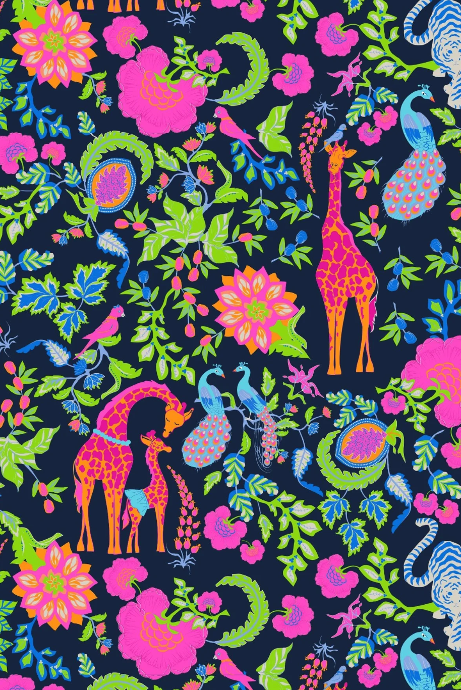 Girls Dress - Jungle Symphony