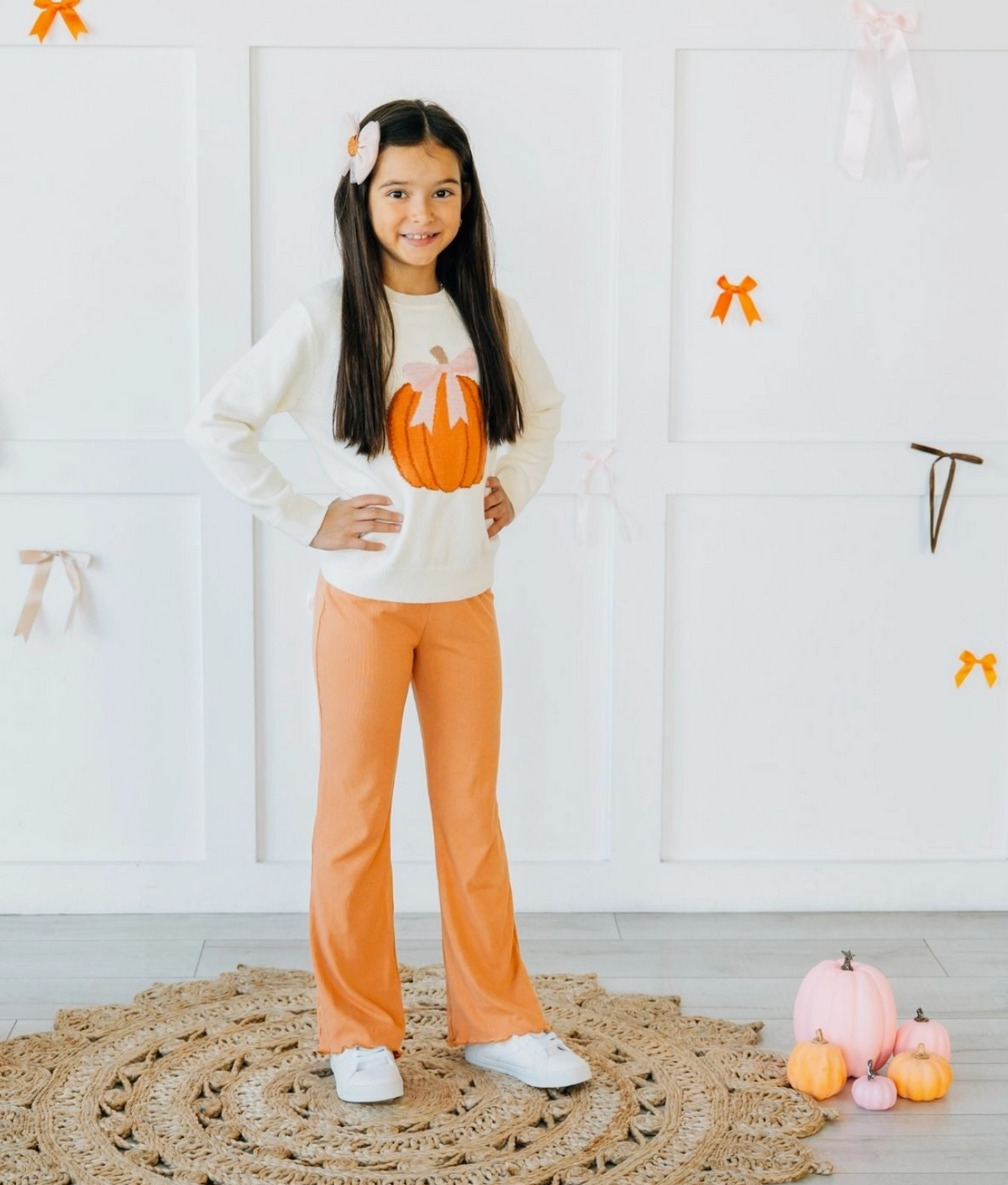 Coquette Pumpkin Sweater
