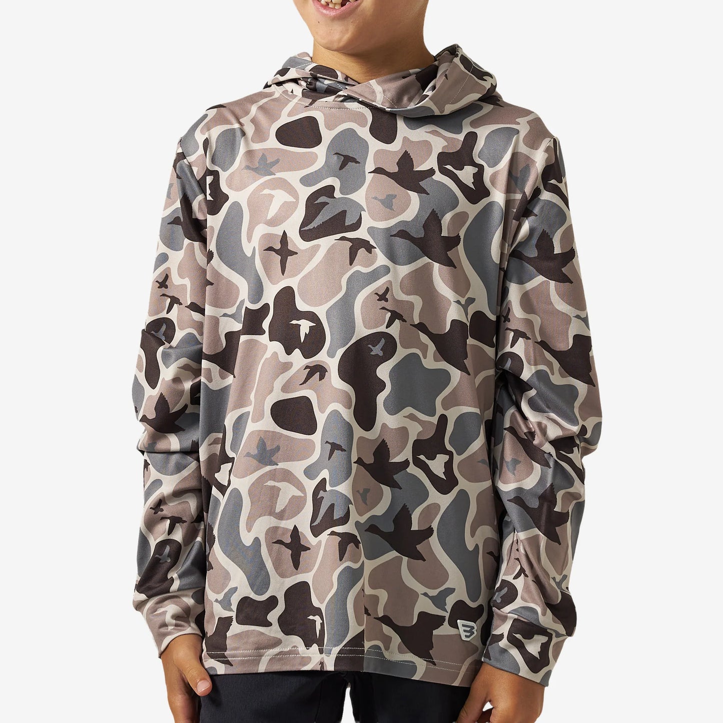 YOUTH PERFORMANCE HOODIE - MALLARD MAYHEM