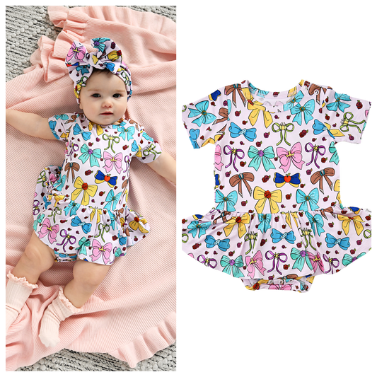 Princess TUTU Bamboo Baby Clothing Dress Outfit