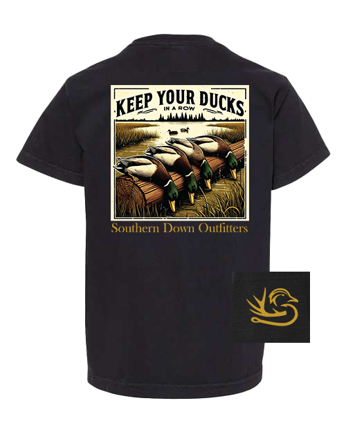 Southern Down Outfitters - Ducks in a Row Youth Tee