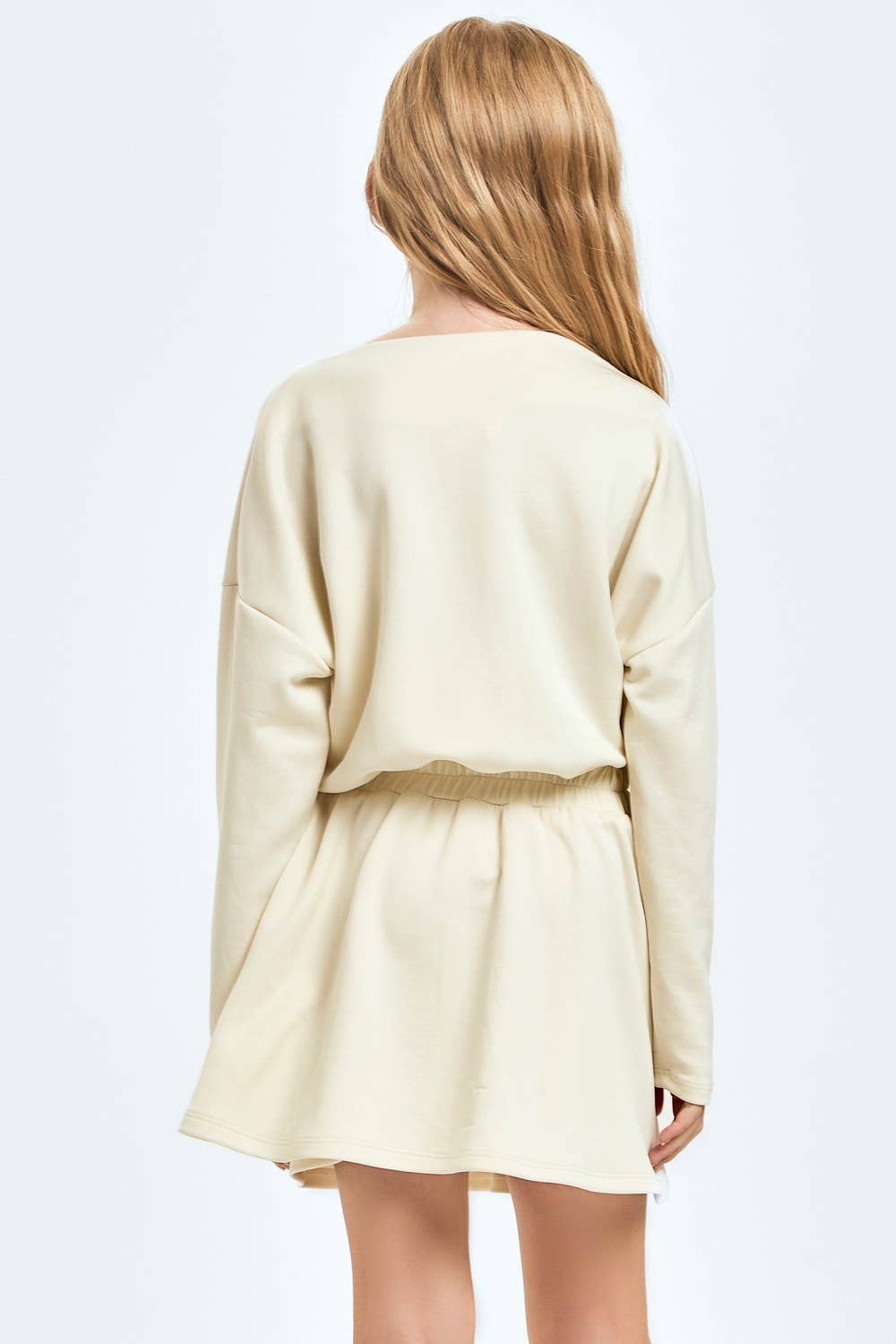 Modal Knit Boat Neck Dress