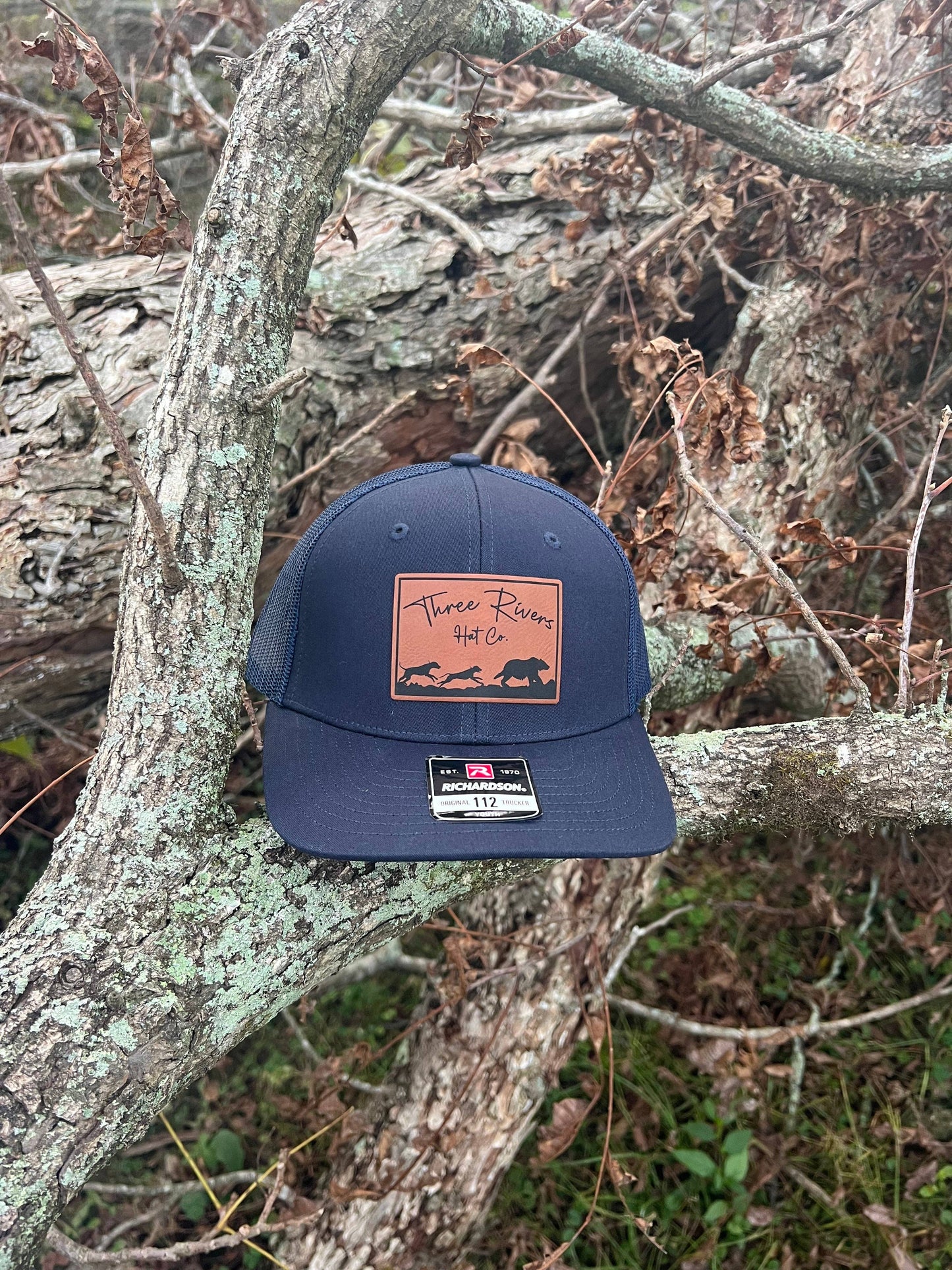 Three Rivers Hat Co. - YOUTH - Bear Dog - Richardson 112 Trucker 6 panel