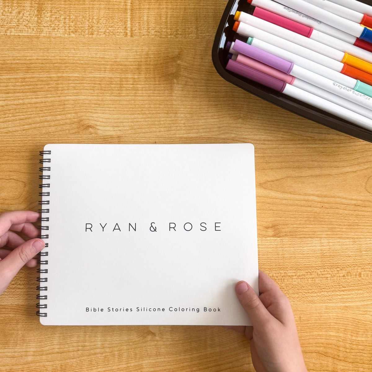 Ryan & Rose - Bible Stories Silicone Coloring Book