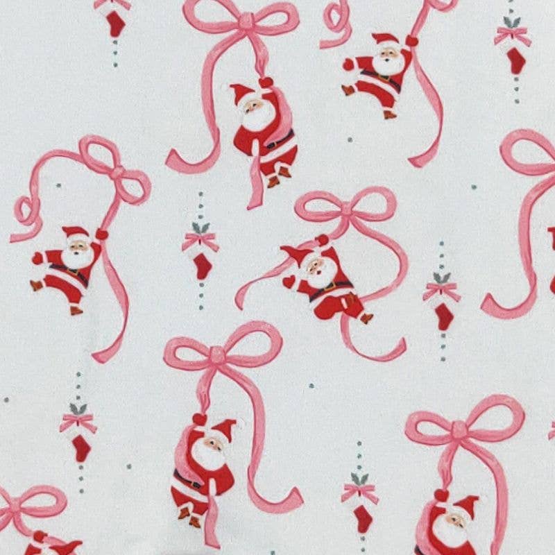 Ribbon Santa Girls Dress