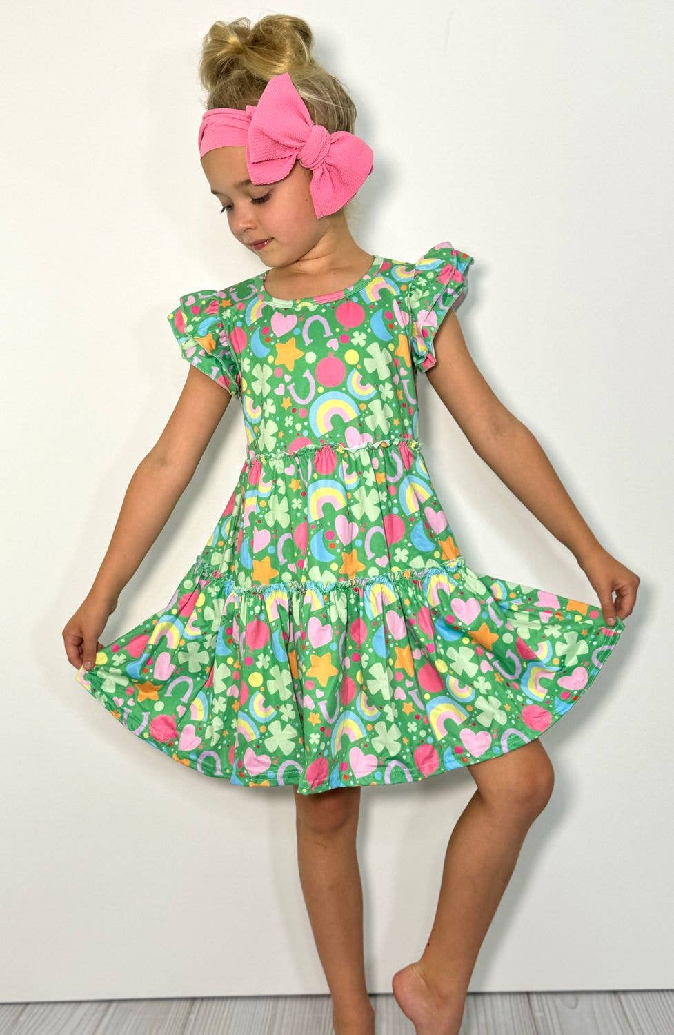 Lucky Charm Girls Dress