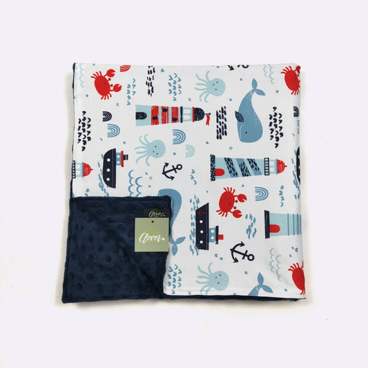 Clover Cottage - Nautical Blanket