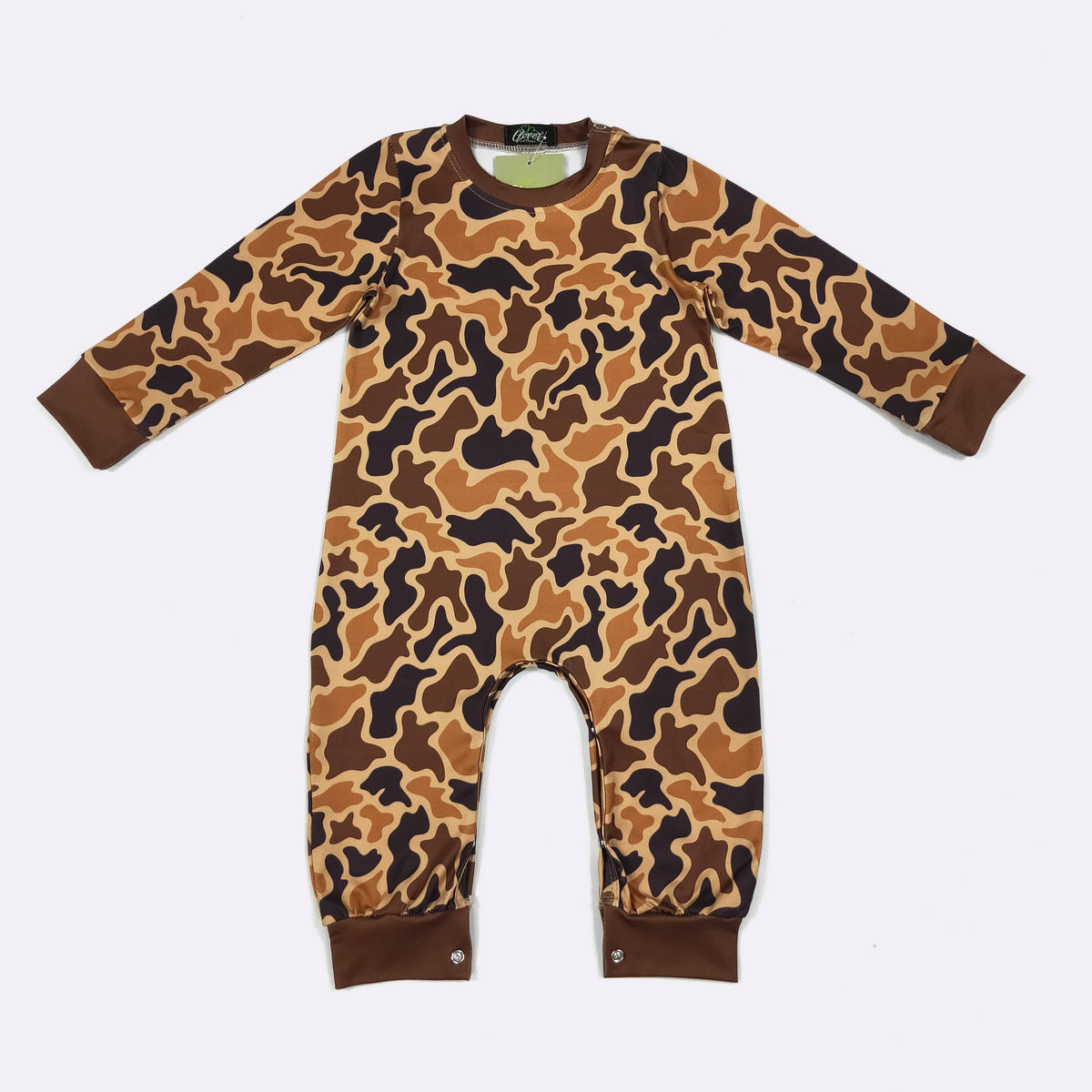Muddy Camo Boy Romper