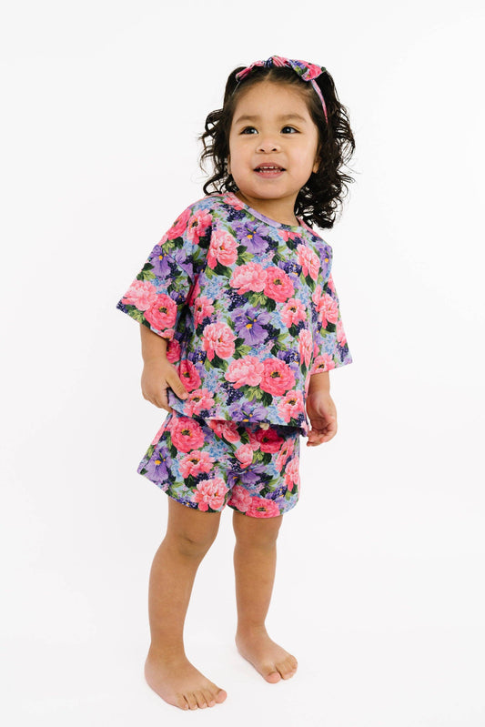 Little One Shop - Peony Garden Slouchy Set
