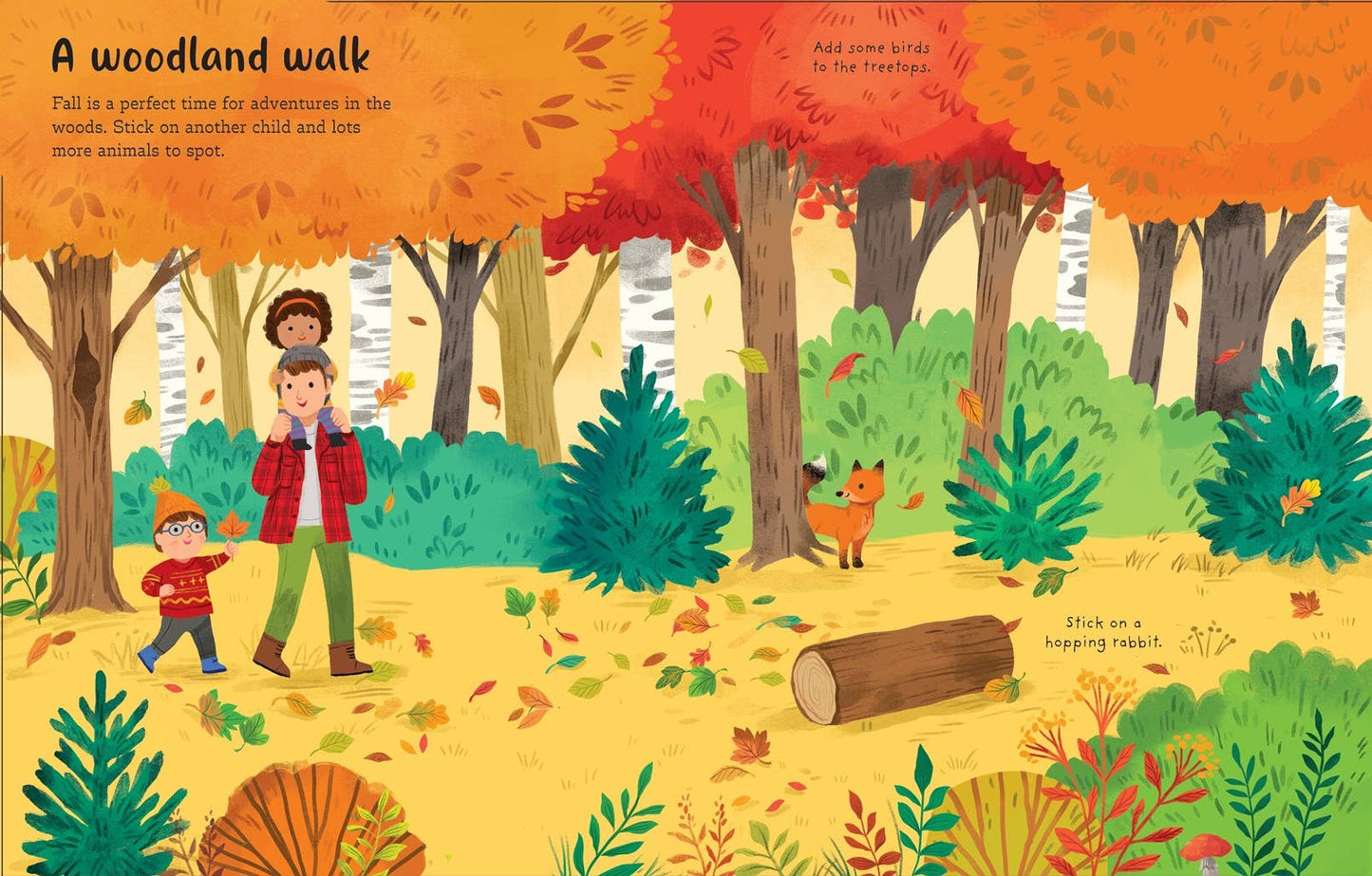 HarperCollins - First Sticker Book Fall : Usborne
