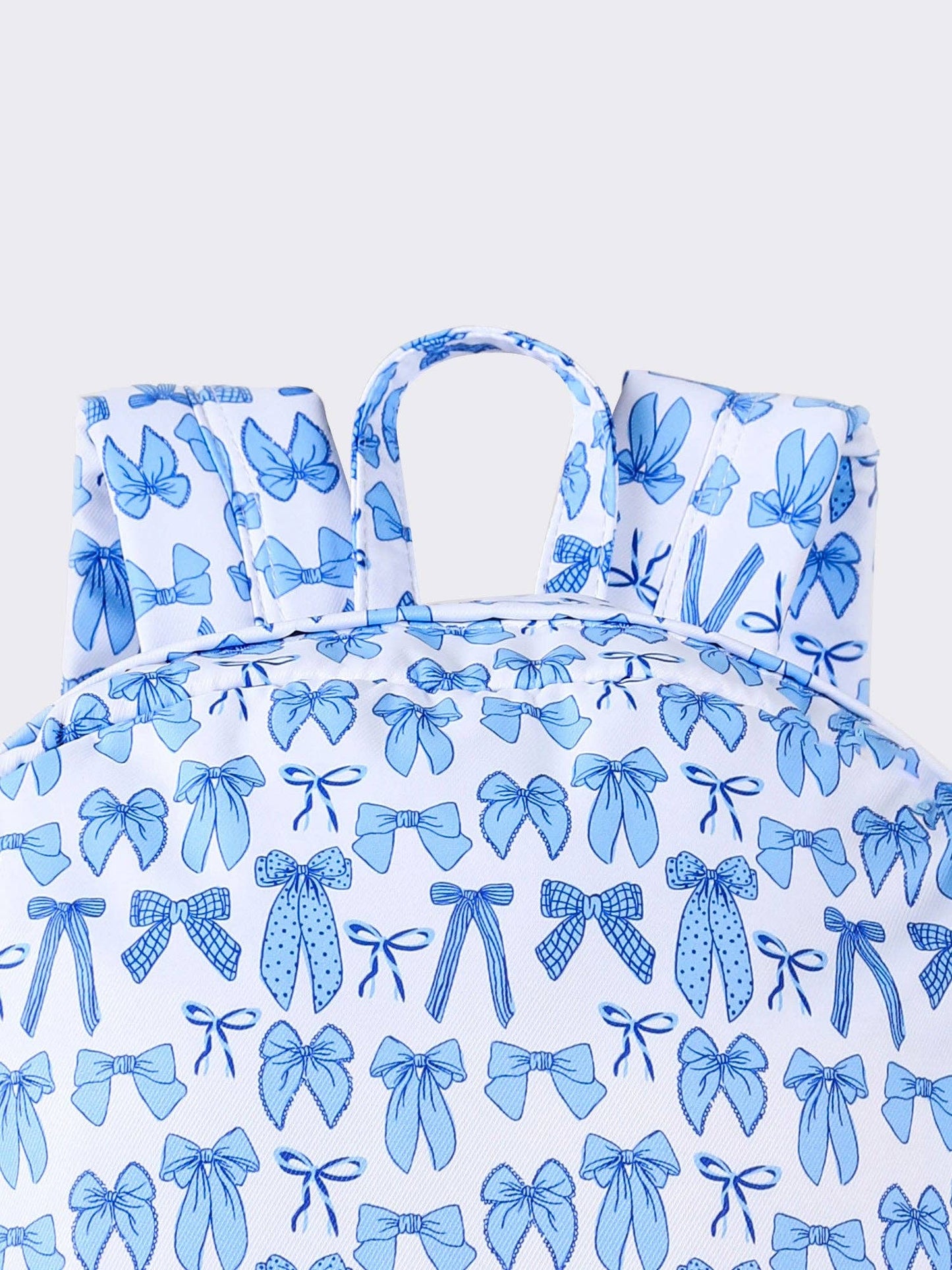 sassy kids palace - Bow Print Kids Girls Canvas Backpack