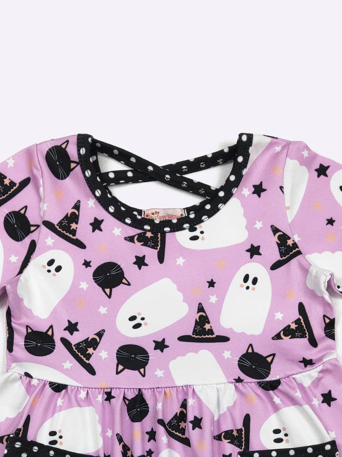 Clover Cottage - Orchid Ghost Girls Dress