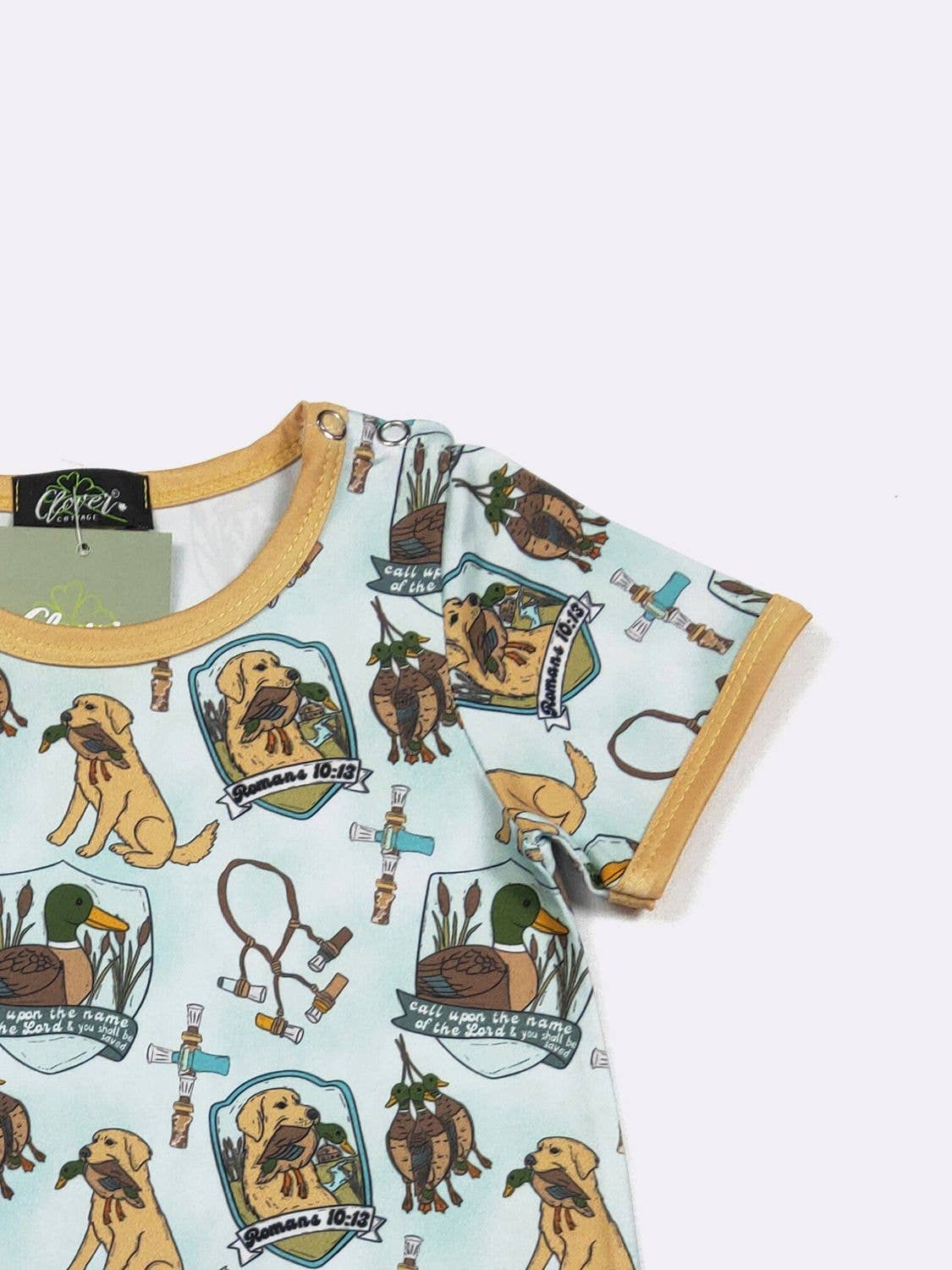 Clover Cottage - Romans Boy Romper