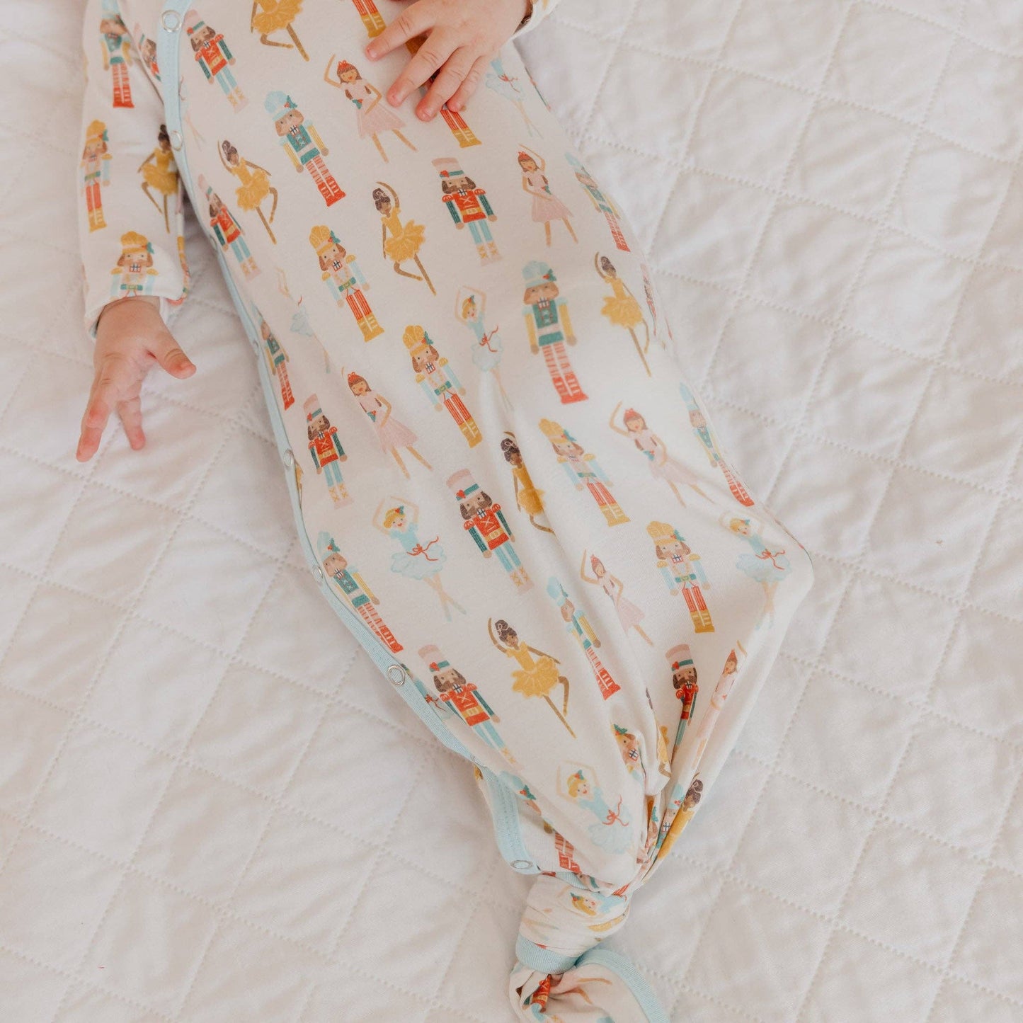 Copper Pearl - Newborn Knotted Gown - Juliet
