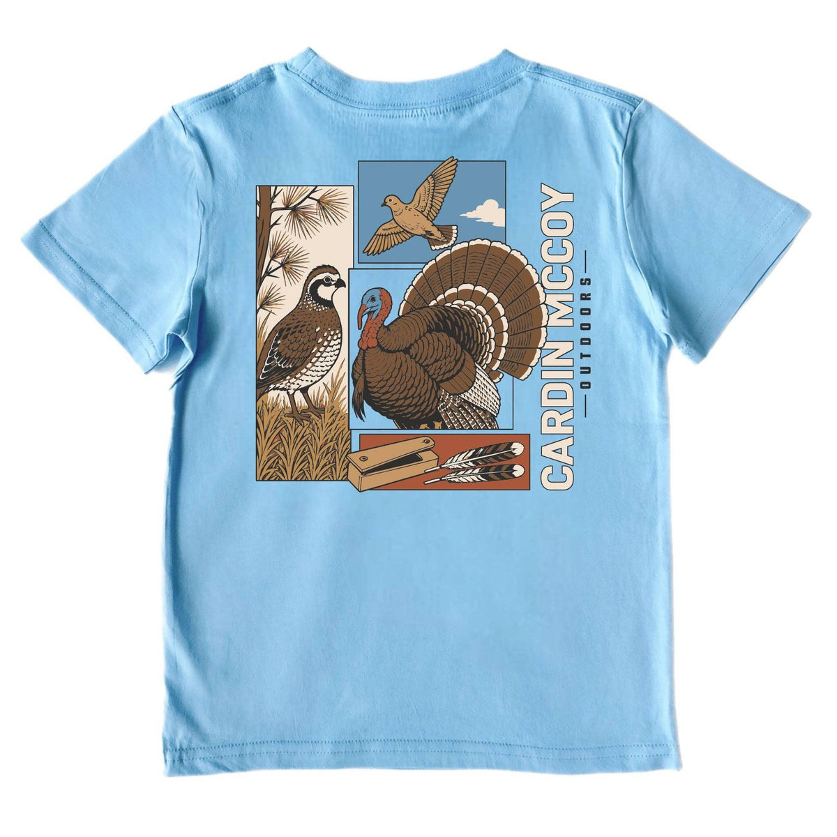 Cardin McCoy - Kids' CM Outdoors Birds Short-Sleeve Tee