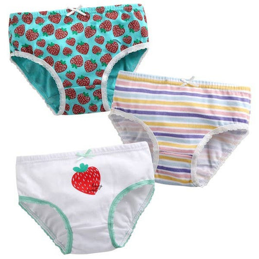 Vaenait Baby - Mint & Berry Bikini Briefs 3 Pack
