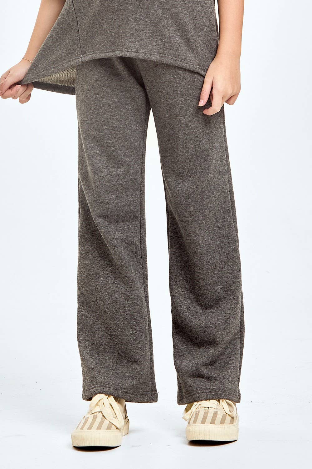 Cotton French Terry Top and Pants Set