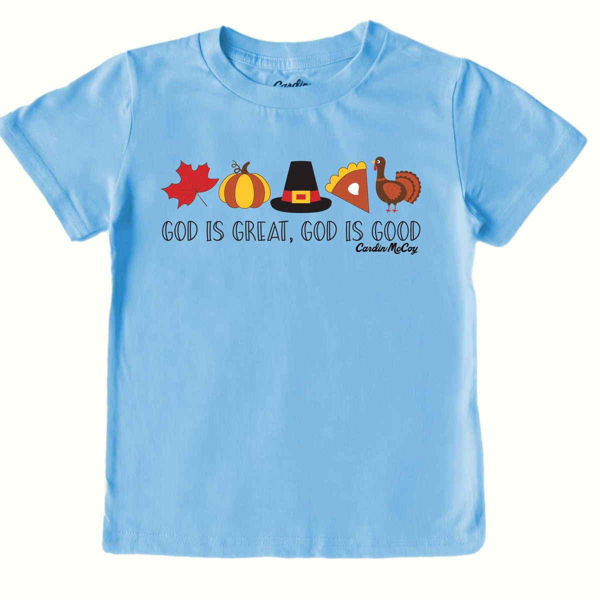 Cardin McCoy - Kids' God is Great Front Short-Sleeve Tee