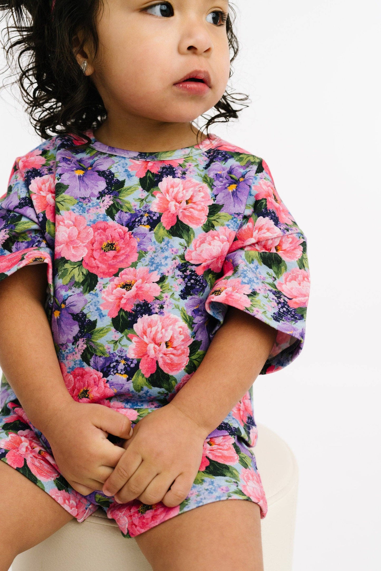 Little One Shop - Peony Garden Slouchy Set