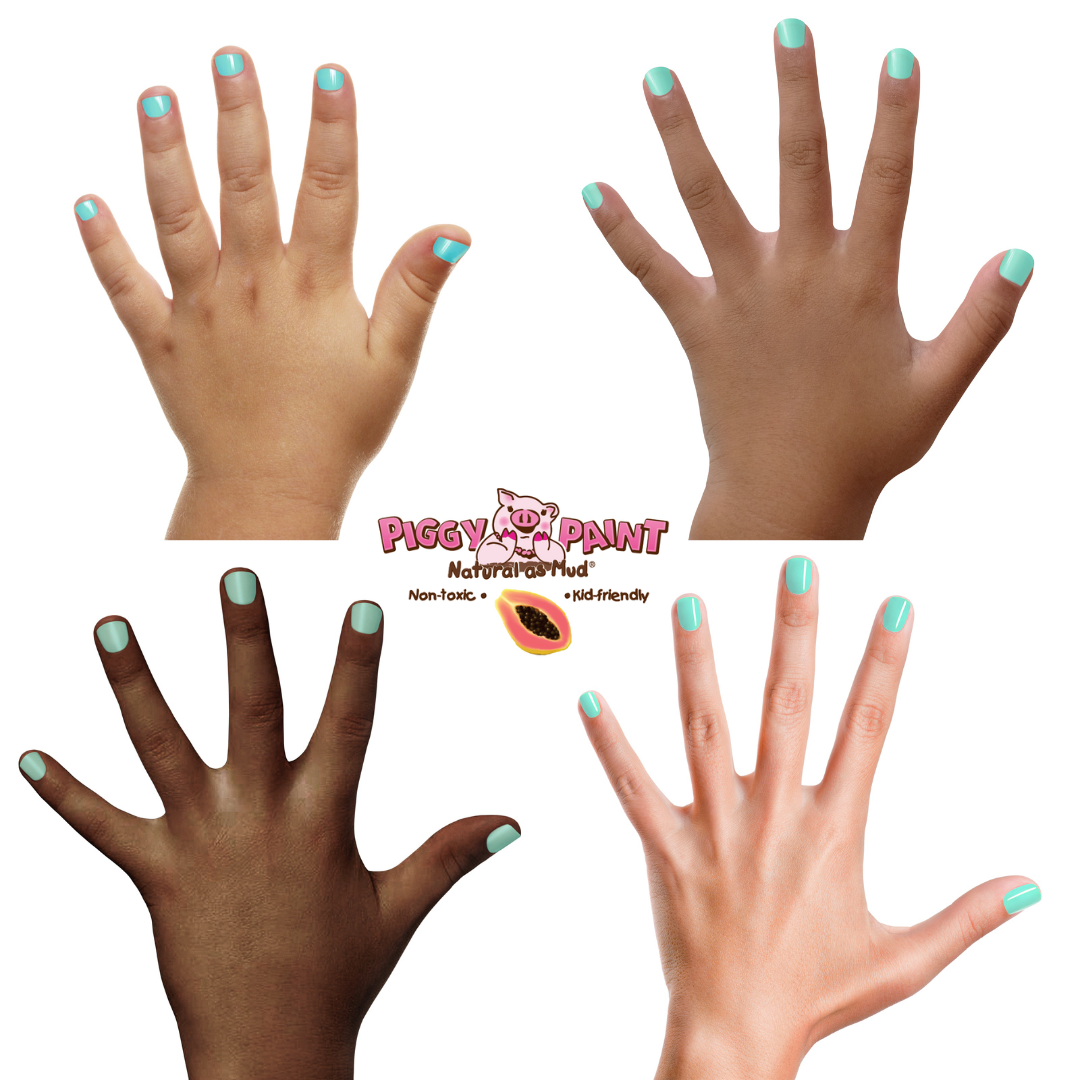 Scented Papaya Party Non-Toxic Kids Nail Polish 🌴