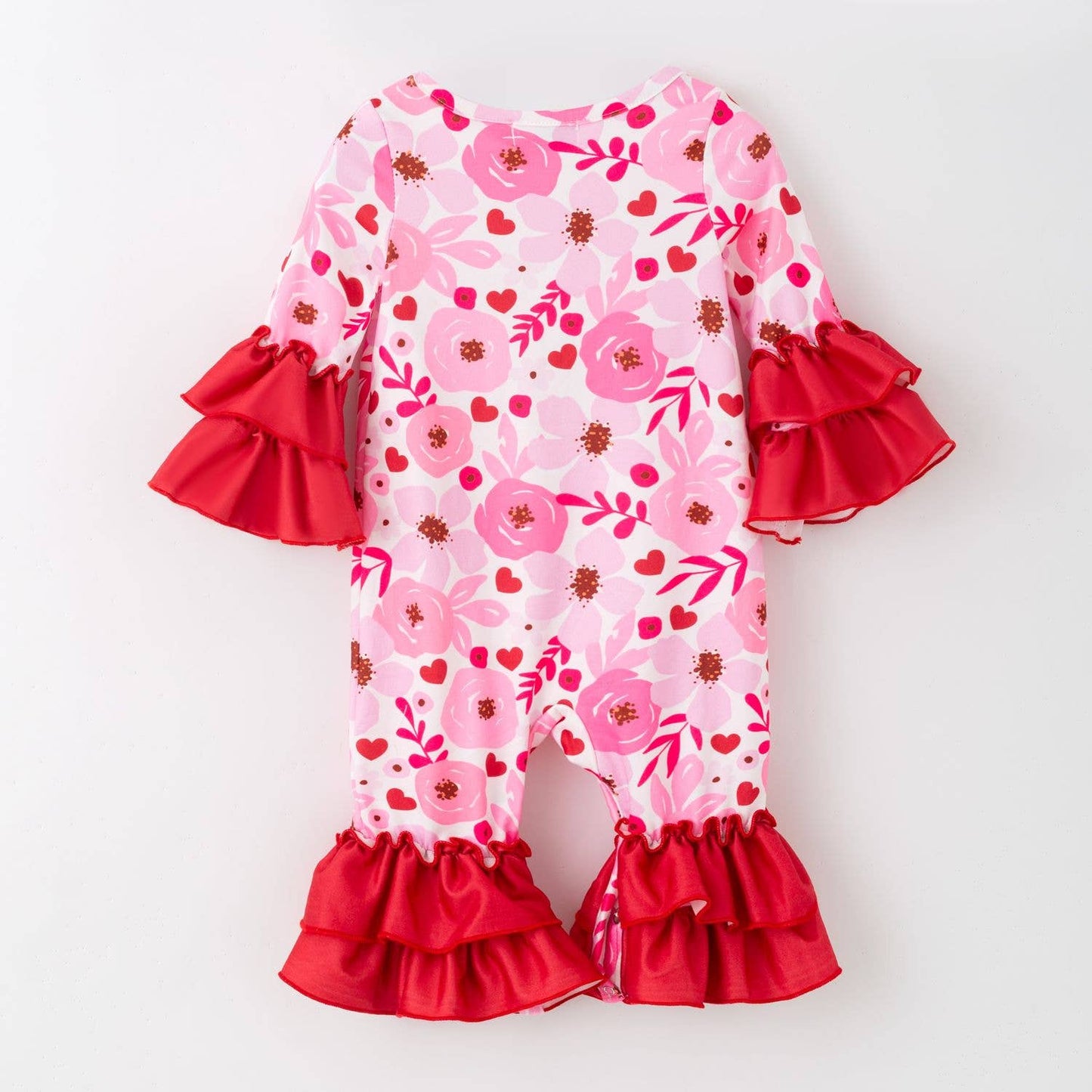 Cherry Poppy Baby Romper