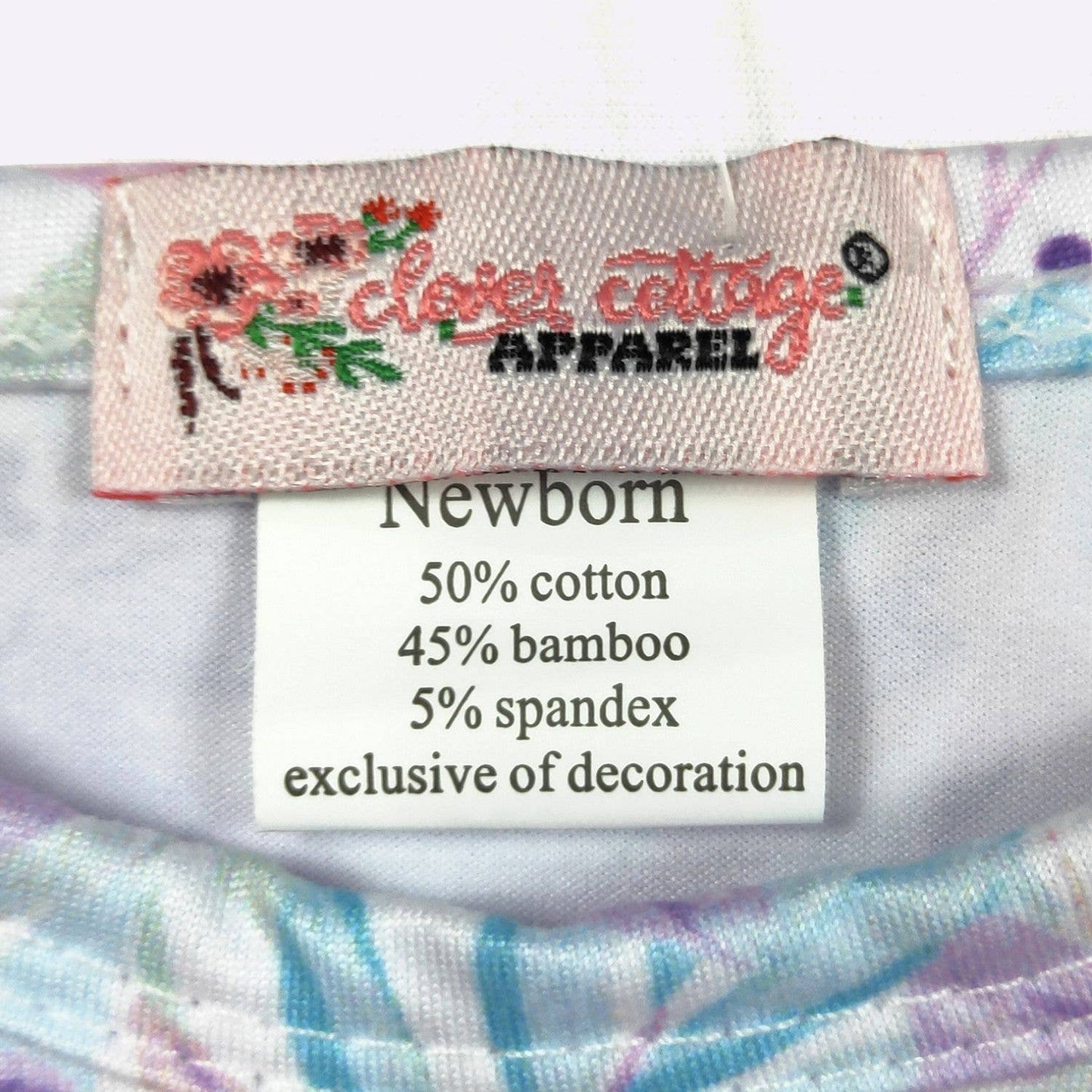 Clover Cottage - Rosette Coquette Baby Gown 2