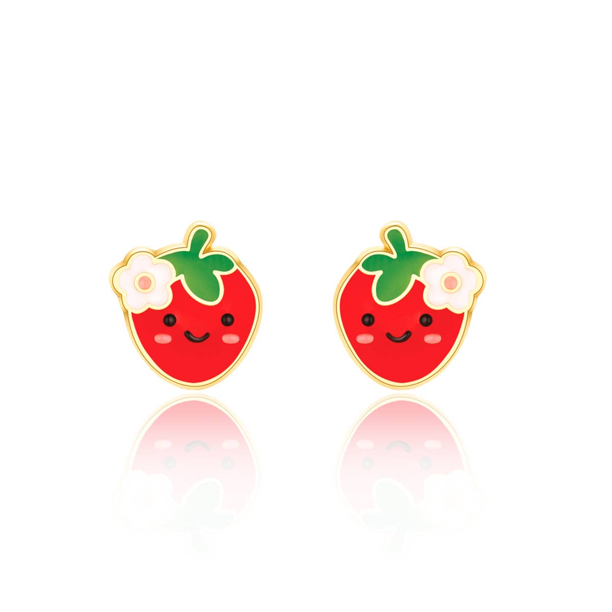 Girl Nation - You're Berry Cute Cutie Stud Earrings