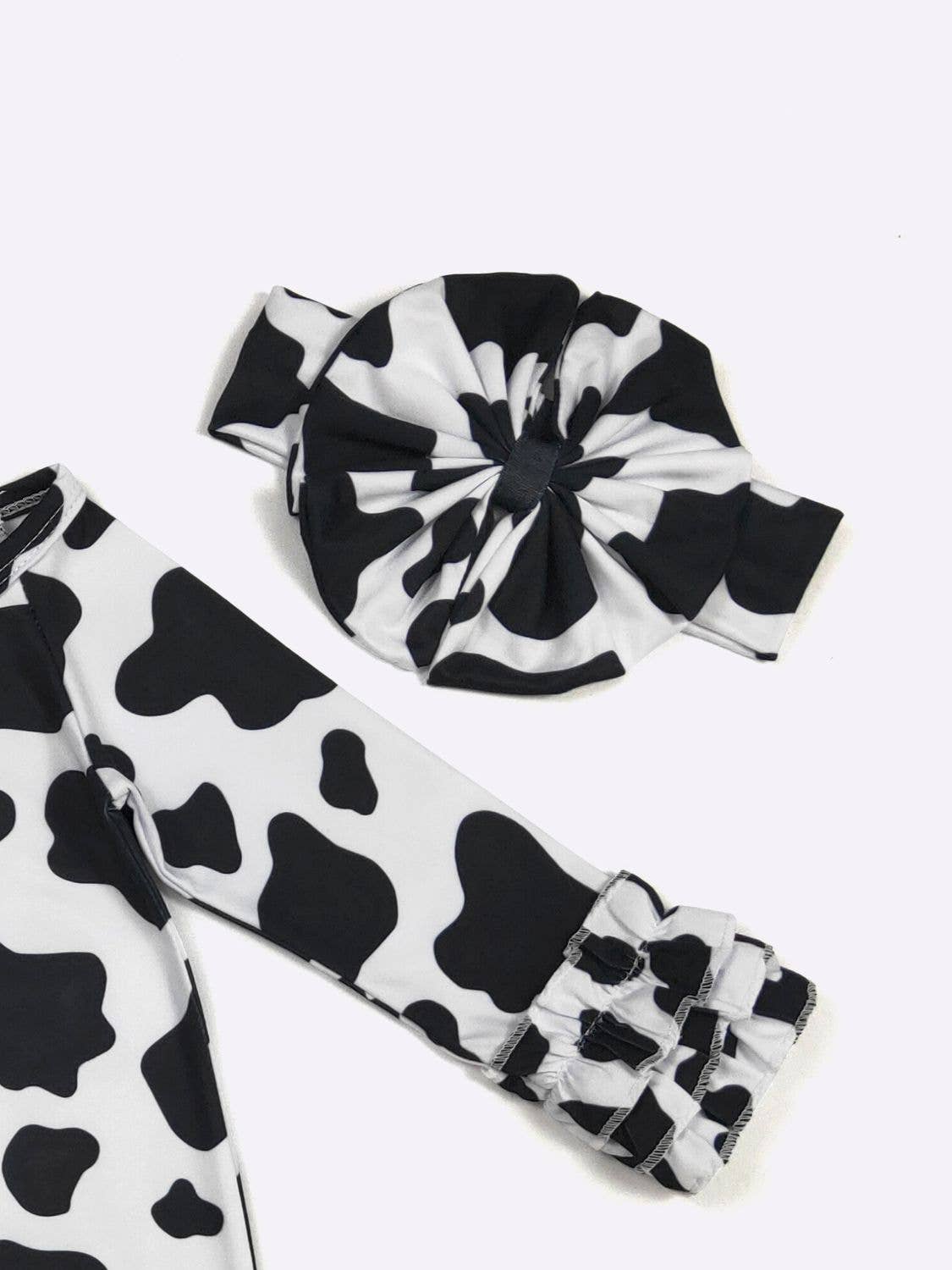 Cow Baby Gown