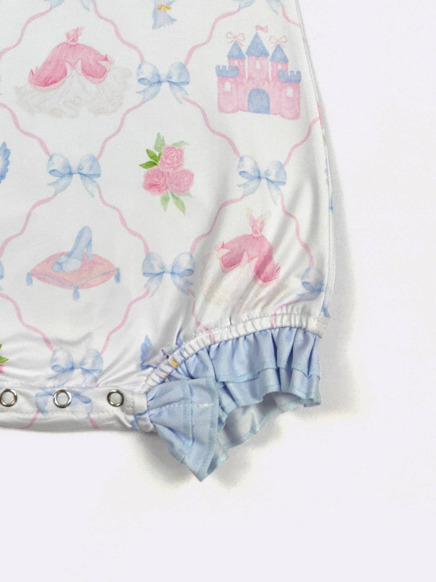 Glass Slipper Baby Romper