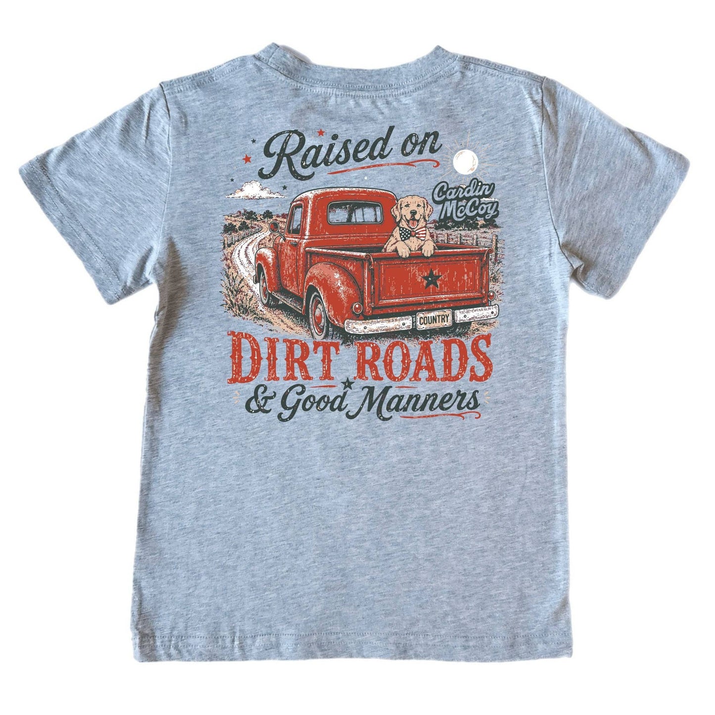 Kids' Dirt Roads and Good Manners Short-Sleeve Tee
