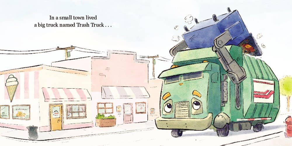 HarperCollins - Trash Truck Board Book : Max Keane