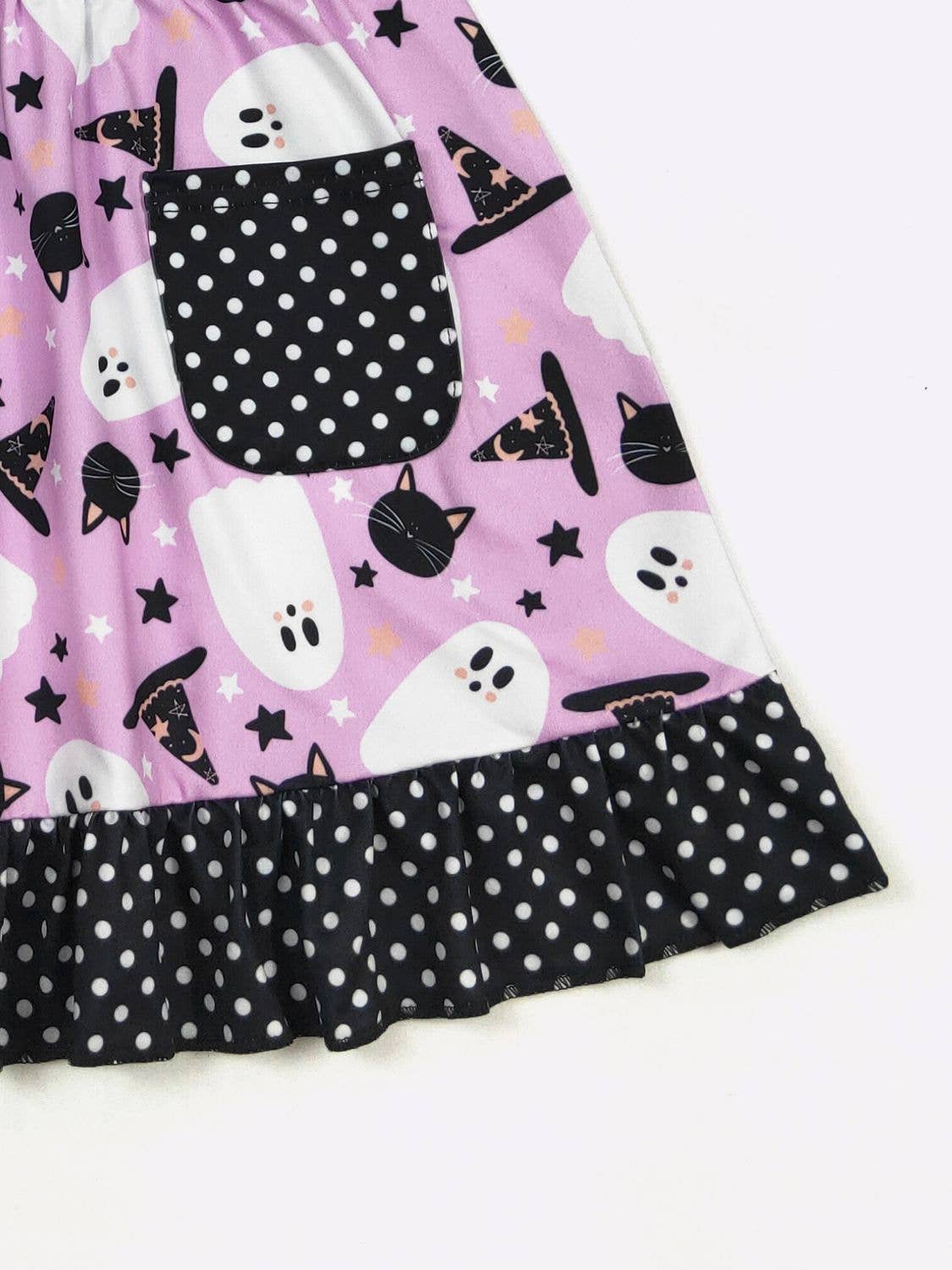 Clover Cottage - Orchid Ghost Girls Dress