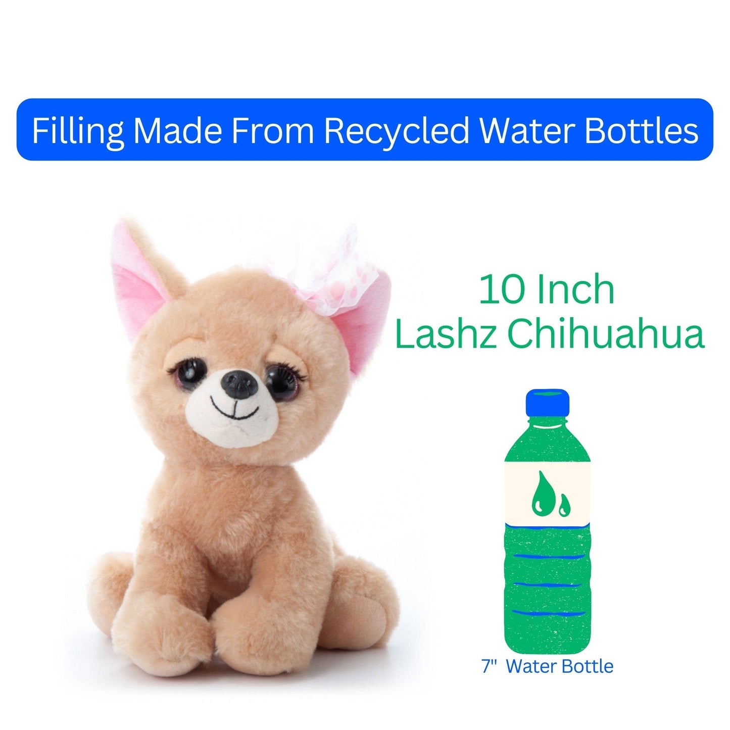 The Petting Zoo - 10" (24cm) Lash'z Chihuahua Puppy Dog