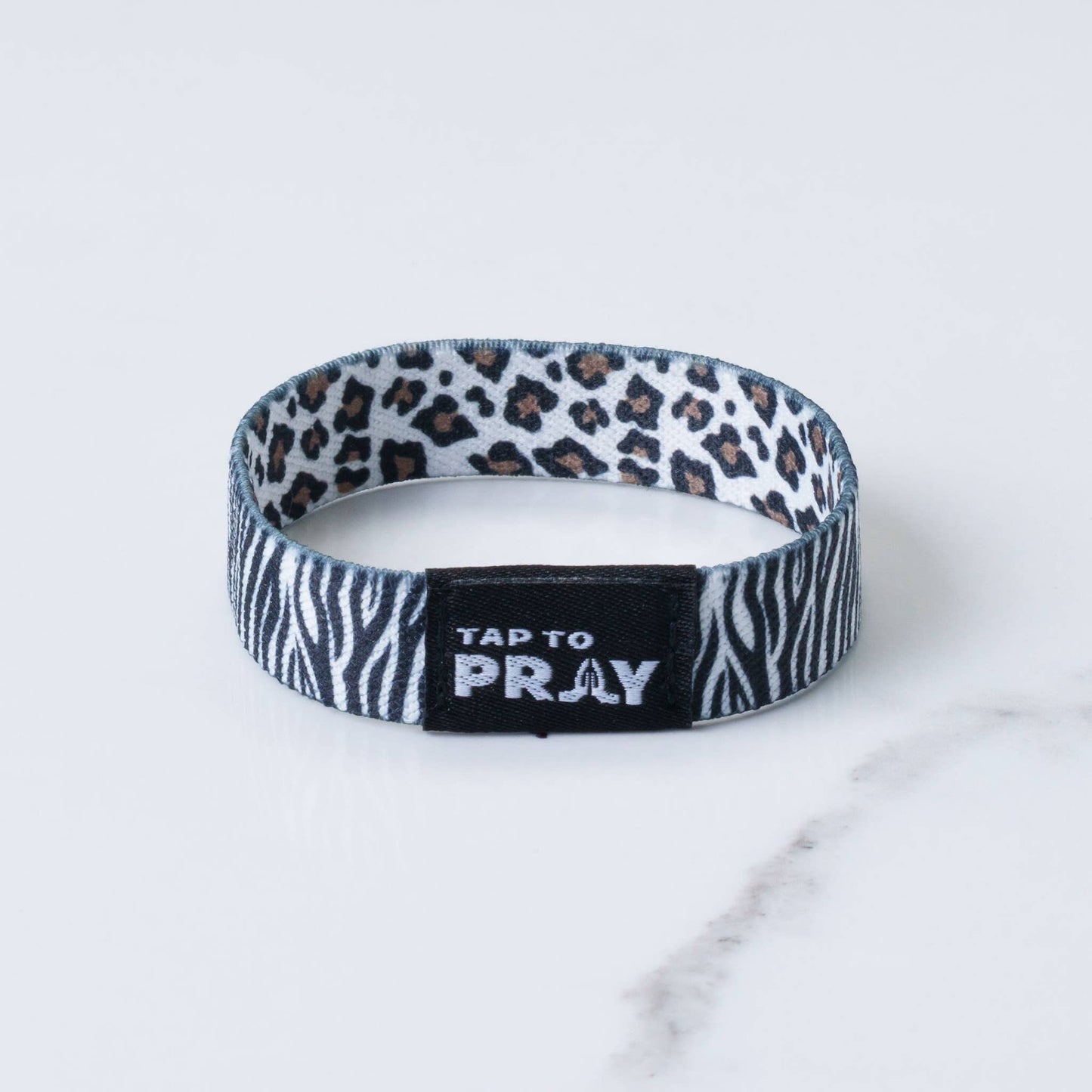 Versible - Tap To Pray™ Wristbands - Safari Zebra