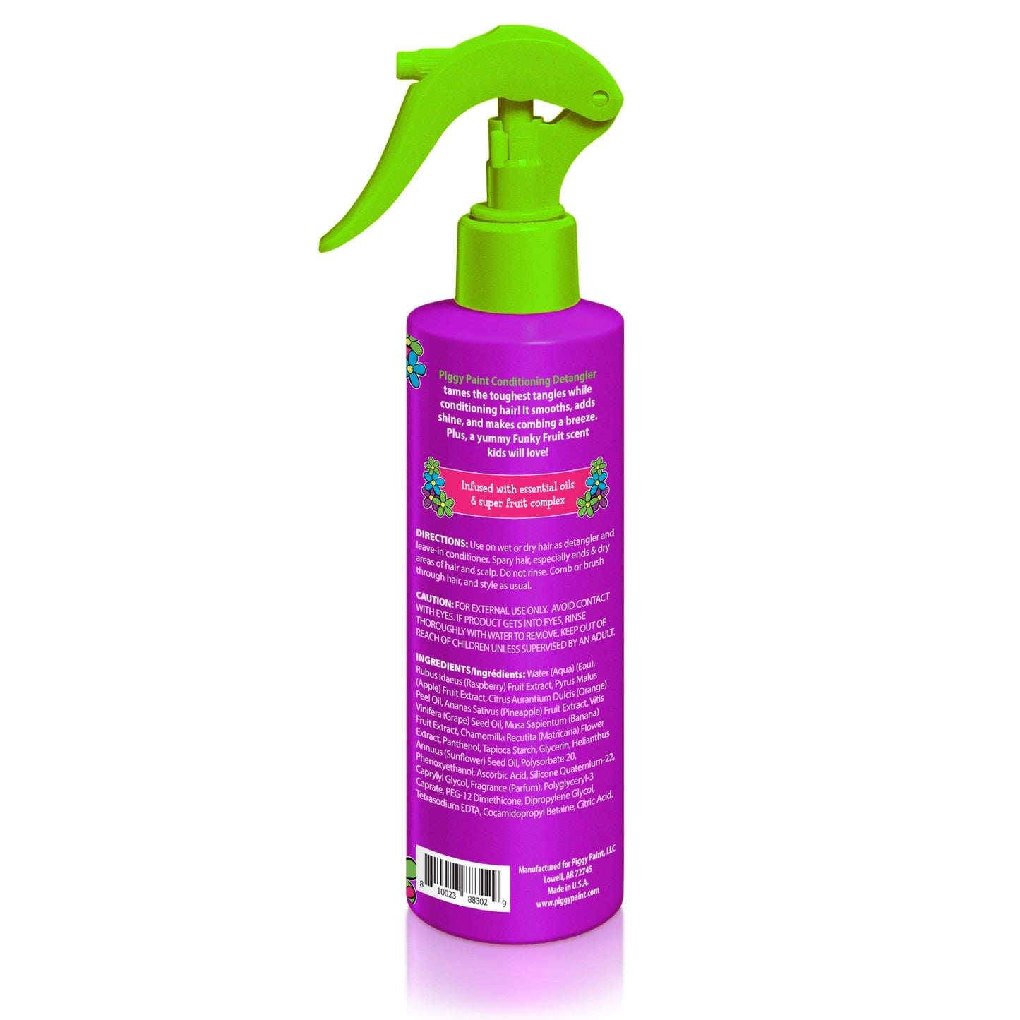 Piggy Paint - Funky Fruit Conditioning Detangler Non-toxic Hair Care