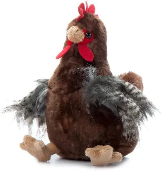 The Petting Zoo - 9" (20cm) Wild Onez Chicken Brown