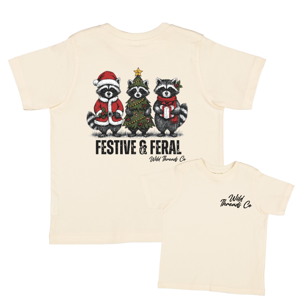 Wild Threads Co - Festive & Feral Tee