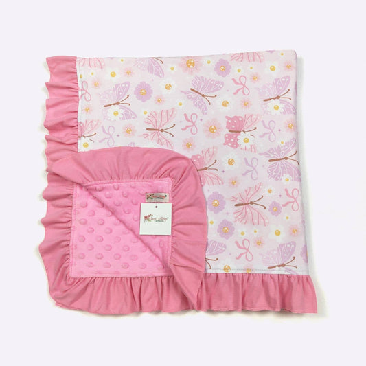 Clover Cottage - Bow Butterfly Daisy Blanket