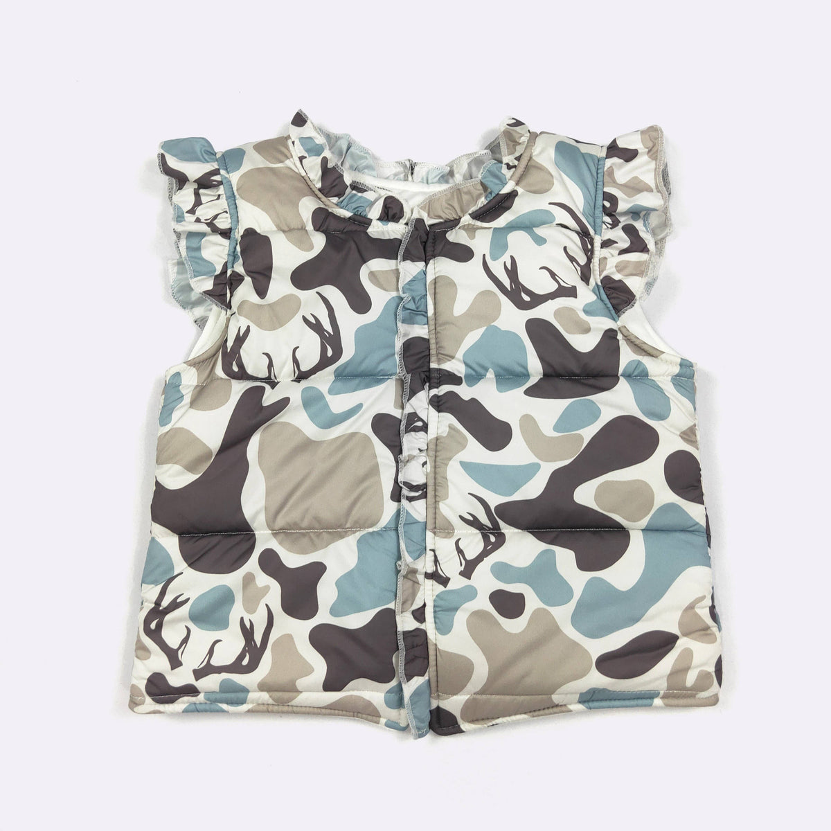 Antler Camo Girls Vest