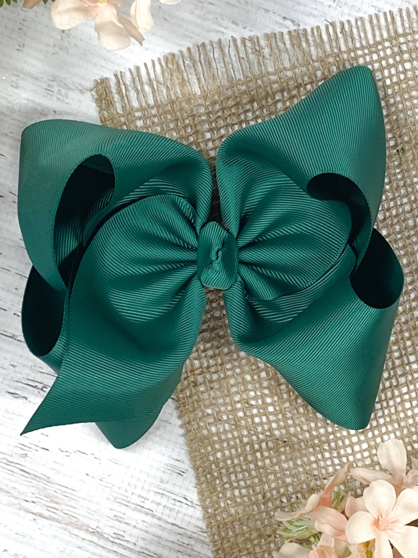 The Hair Bow Company - Texas Size Grosgrain Hair Bow - Alligator Clip - 6.5"