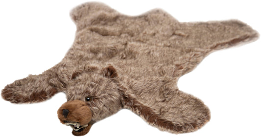 Silvertip Bear Kids Animal Rug, Small