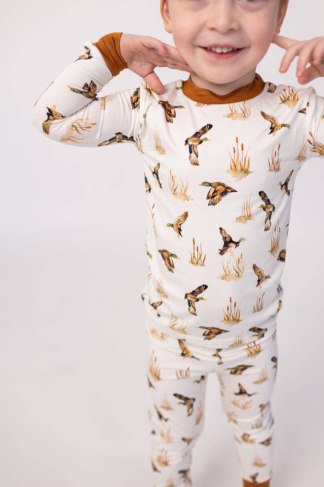 Southern Slumber - Ducks 2 Piece Bamboo Pajama Set