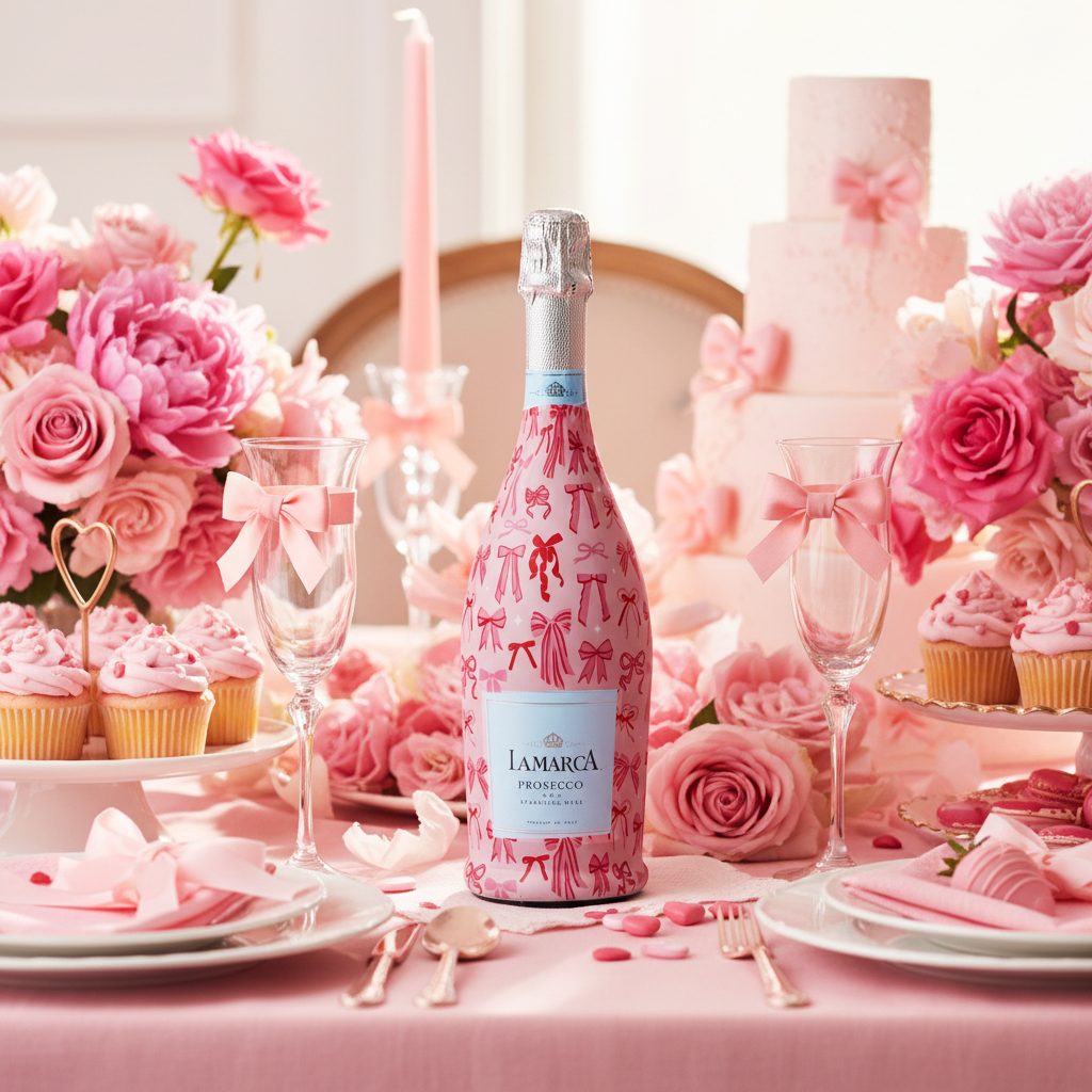 Beau Bottles - Beau Bottles Pretty in Bows  - Prosecco Collection