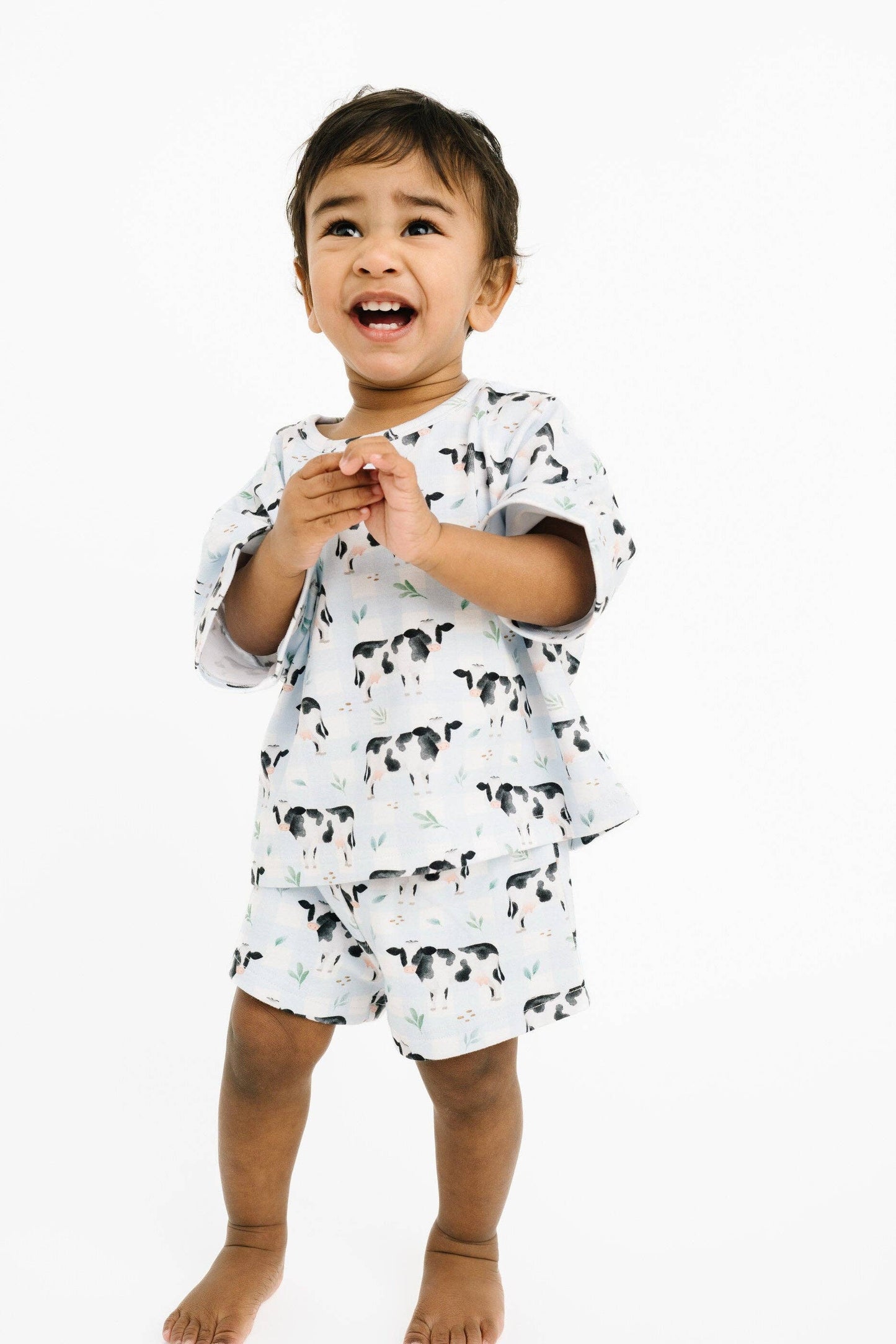 Dairy Cow Slouchy Set