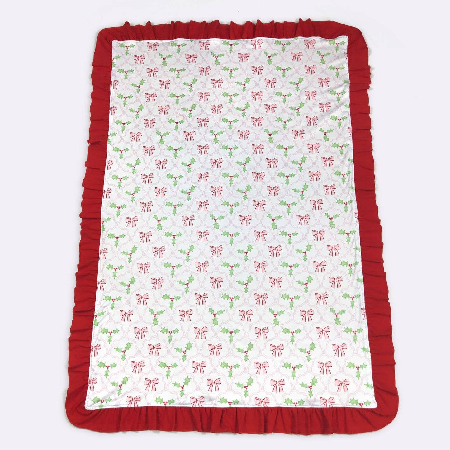 Clover Cottage - Bows & Mistletoes Blanket