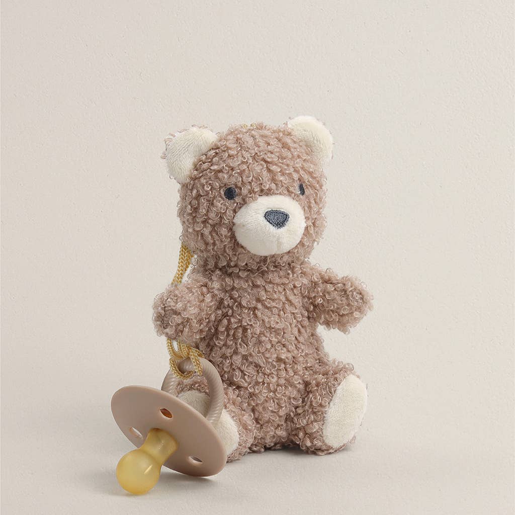 Itzy Ritzy - *NEW OPTIONS* Bitzy Pal Natural Rubber Pacifier & Plush