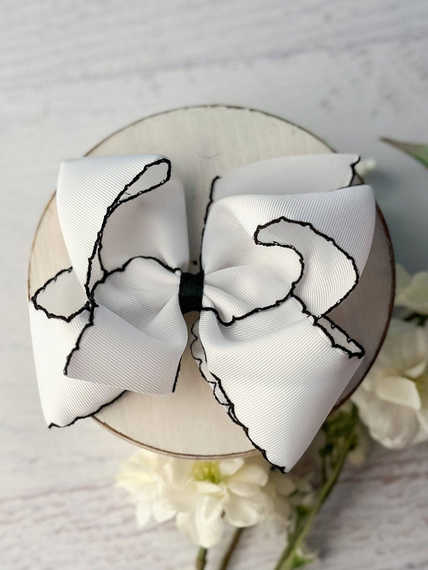 5" Classic Moonstitch Boutique Bows