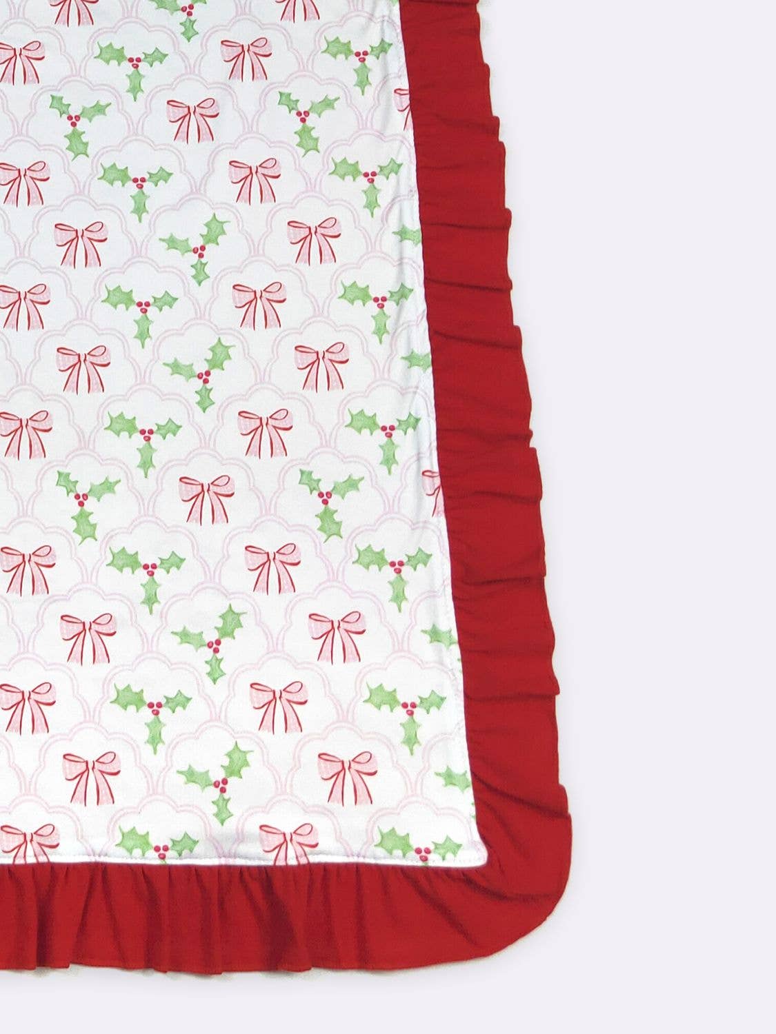 Clover Cottage - Bows & Mistletoes Blanket