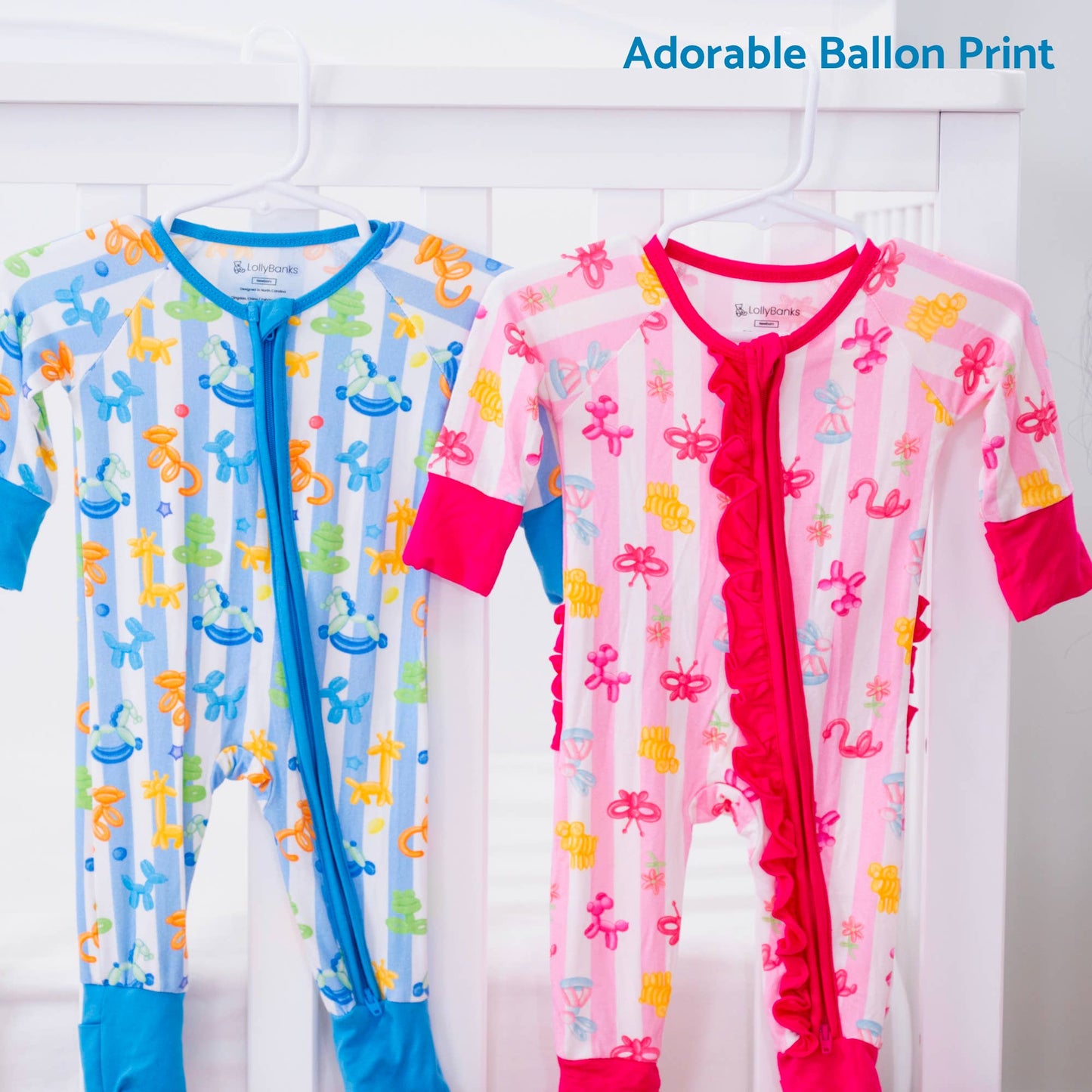 Twist and Shout Baby Girl Bamboo Pajamas
