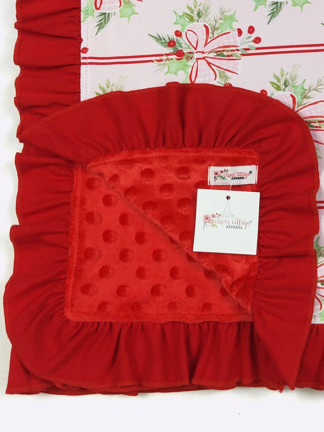 Clover Cottage - Holly Stripes Blanket